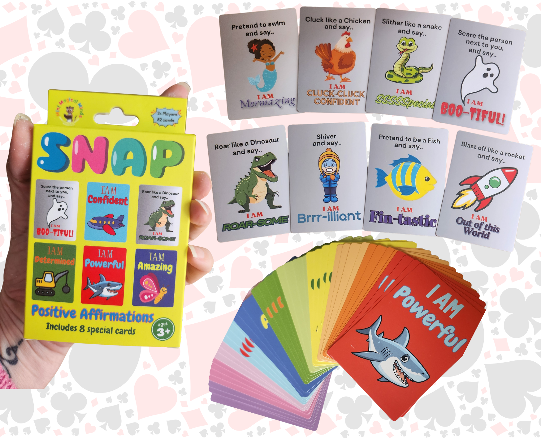 SNAP. Card Game with affirmations.