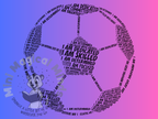 Football Positive Affirmatins Image. PDF Files.
