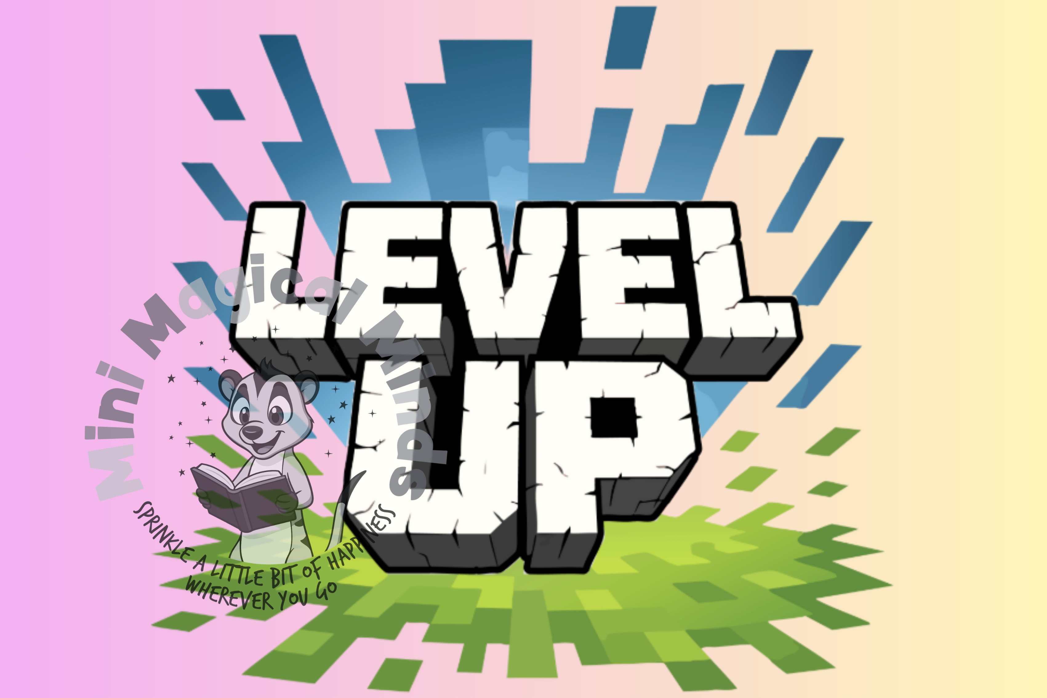 Level Up, Minecraft Image. PDF Files