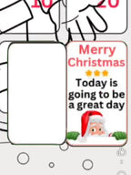 Christmas. Advent Calendar. Positive Affirmations. PDF Files.