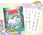 Unicorn Positive Affirmations Colouring Book 🦄