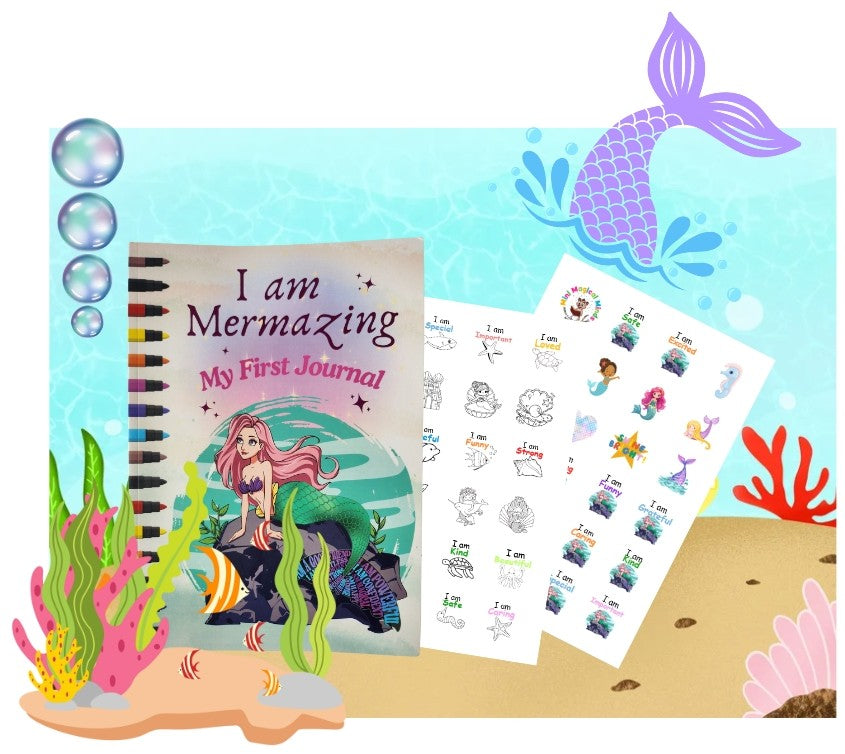 I am Mermazing. My First Journal 🧜‍♀️