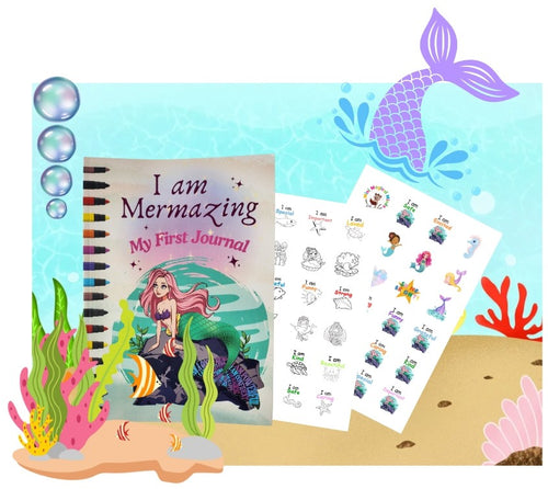 I am Mermazing. My First Journal 🧜‍♀️